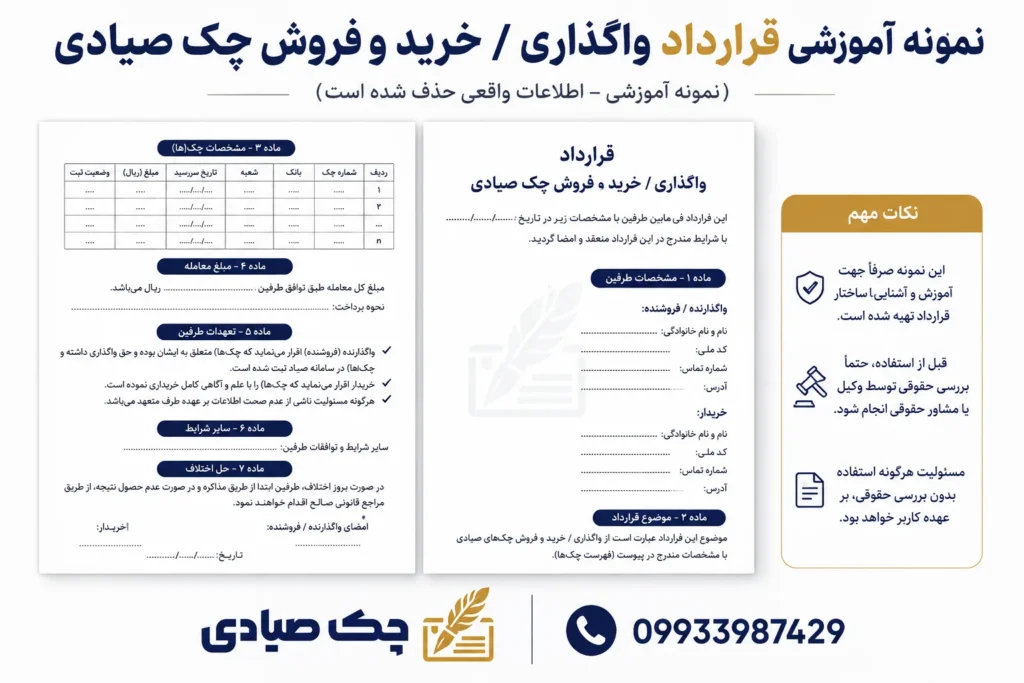 خرید چک در اصفهان